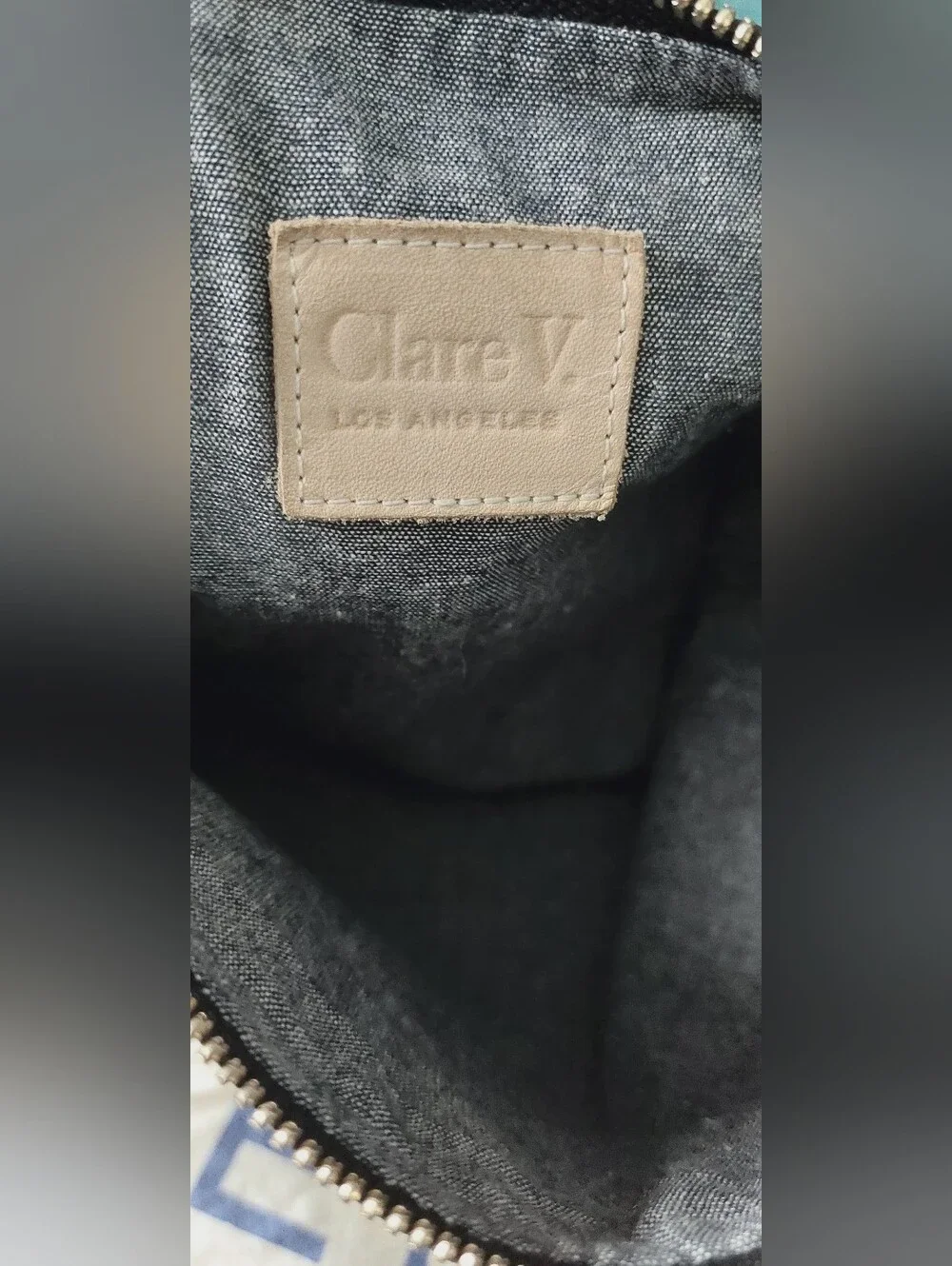 Clare V Flat Clutch With Tabs